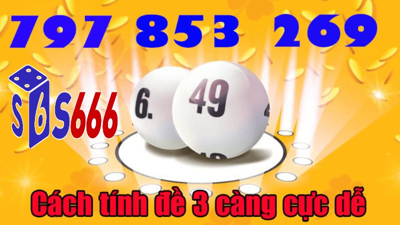 Soi cầu 3 càng đặc biệt tại S66